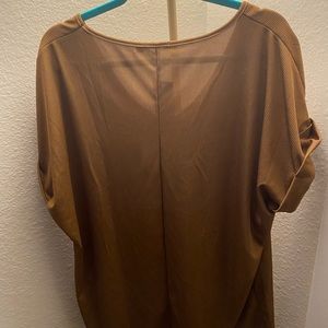 Plus sized BooHoo ribbed v-neck